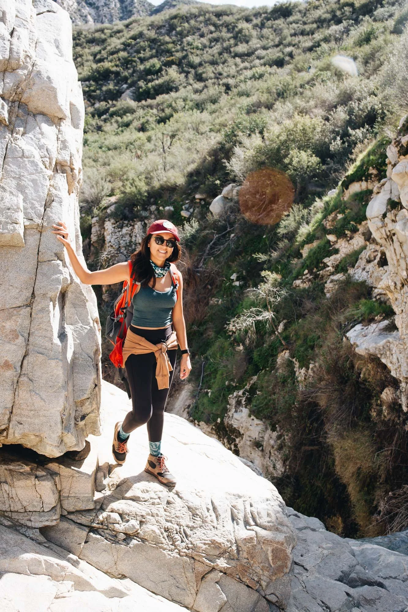 Hike to Trail Canyon Falls in Angeles National Forest Chrissi